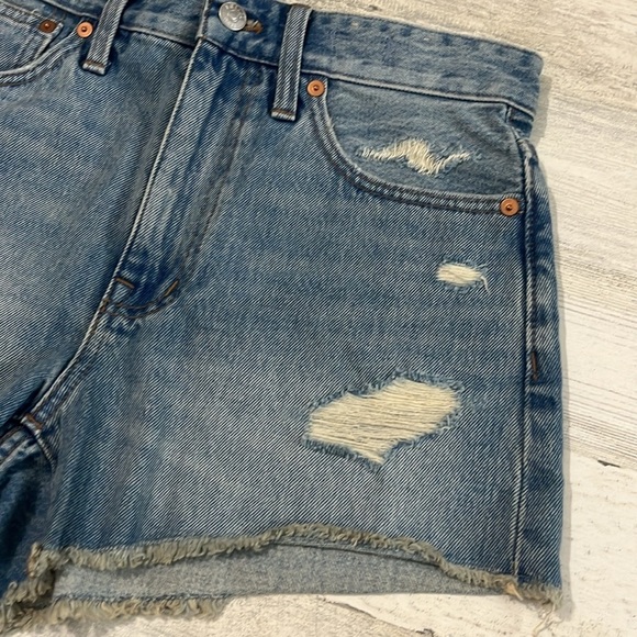 Madewell Relaxed Denim Shorts Size 25. NWT - Picture 3 of 12